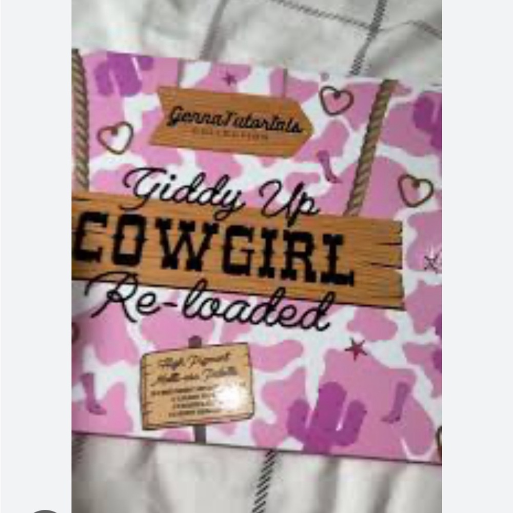 NWT Genna tutorials geddy up cow girl reloaded palette